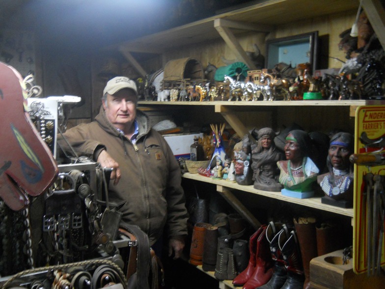If it’s collectible, Stan Seuser probably has one or a dozen or more in his vast mementos and relics at his Rocky Knoll Appaloosa Ranch west of Salina.