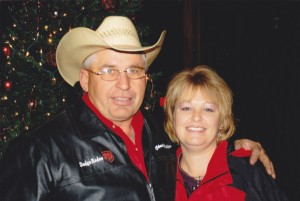 Chuck and Regan McKellips own C.R. McKellips Rodeo Company, Raymore, Missouri, supplying livestock for rodeos throughout the Midwest, including the Santa Fe Trail Rodeo planned May 17-18 at Burlingame.