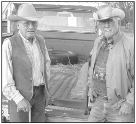 Inducted into the Kansas Cowboy Hall of Fame at Dodge City Saturday, Bob Alexander and Wayne Alexander of Council Grove reminisced a few years ago about their lives as real cowboys.