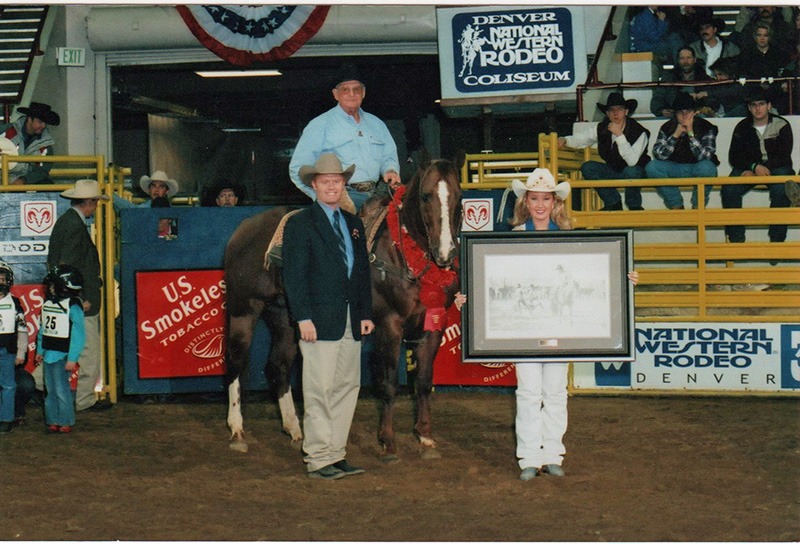 Bill James of Abilene rode 3J Colonel to be the ranch horse versatility champion two years at the National Western Livestock Show in Denver, and the Quarter Horse stallion was inducted into the National Western Hall of Fame.