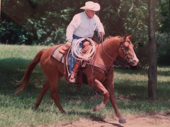 Brainchild of the Ultimate Horsemen’s Challenge Association and most active leader of the family-oriented horsemanship group is Scott Simms, lifelong cowboy now headquartered at Butler, Missouri.