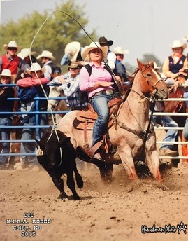 Casey Adams, senior, K-State Rodeo Team member, is 12th in breakaway roping event in the Central Plains Region of the National Intercollegiate Rodeo Association after the fall series, and will be competing in that event and also team roping at the annual K-State Rodeo, February 19-20-21, at Manhattan, looking to qualify for the National College Rodeo Finals.