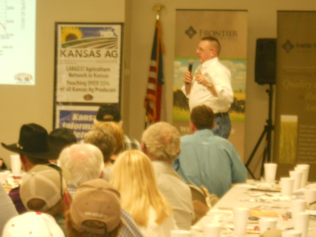 “Be a disciplined marketer, and use risk management,” Tom Leffler of Leffler Commodities, LLC, Augusta, advised the packed room of farmers-ranchers attending the Farm Profit Conference in Madison.