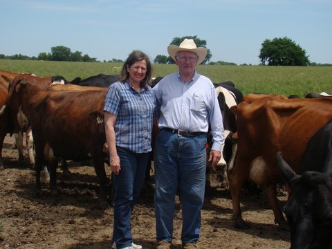 Lu Ann and Carl Nichols find a crossbred cowherd proves advantageous to profitability for their Anderson County grade-A dairy.