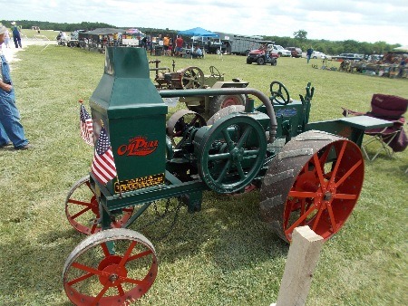  Antique tractors of a wide assortment will come from throughout the Midwest for the Glory Days of Iron Show, at Louisburg, June 3-4-5. 