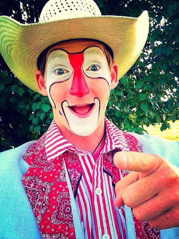 Rodeo clown-funnyman-trick roper Dalton Morris will entertain at the fourth annual Circleville Saddle Club Rodeo, July 29-30.
