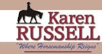 Karen Russell’s “12 Steps To A Better Ride,” was written and developed in book form, on video and has accompanying cue cards for improve those working with horses on every level. It’s “Where “Horsemanship Reigns.”            